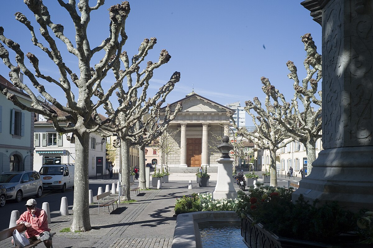 Place du Temple a Carouge
